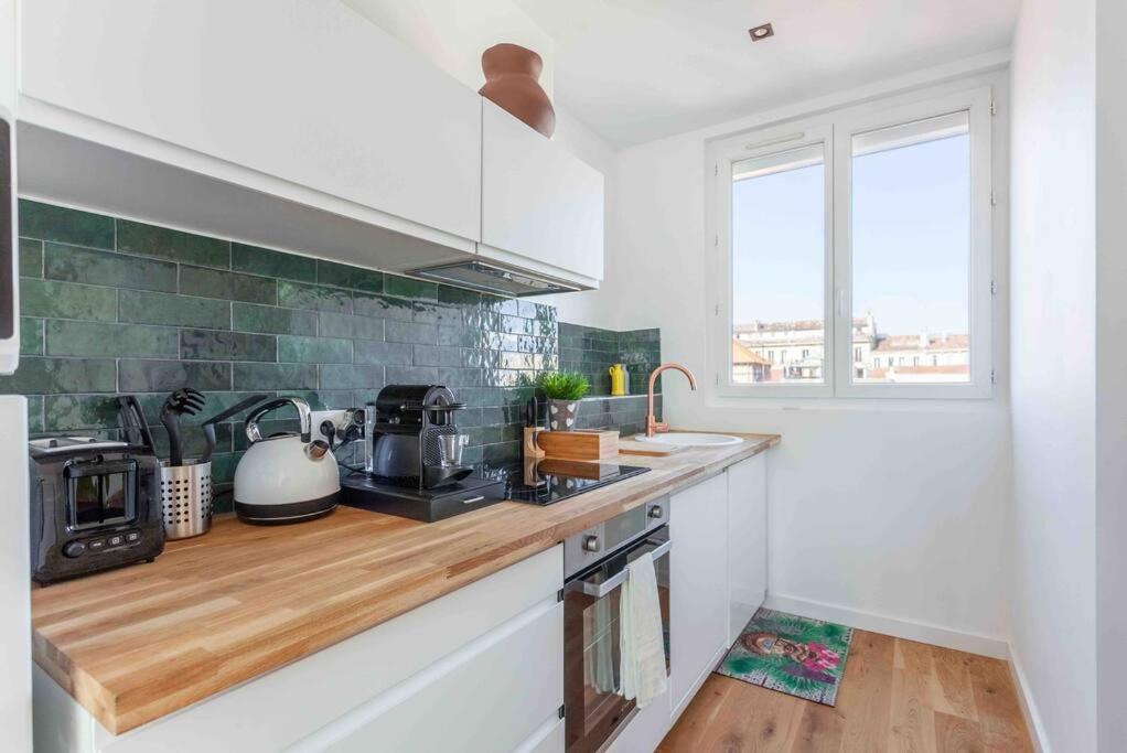 Appartement Le Lulli - Un T2 Moderne Et Epure à Marseille Extérieur photo